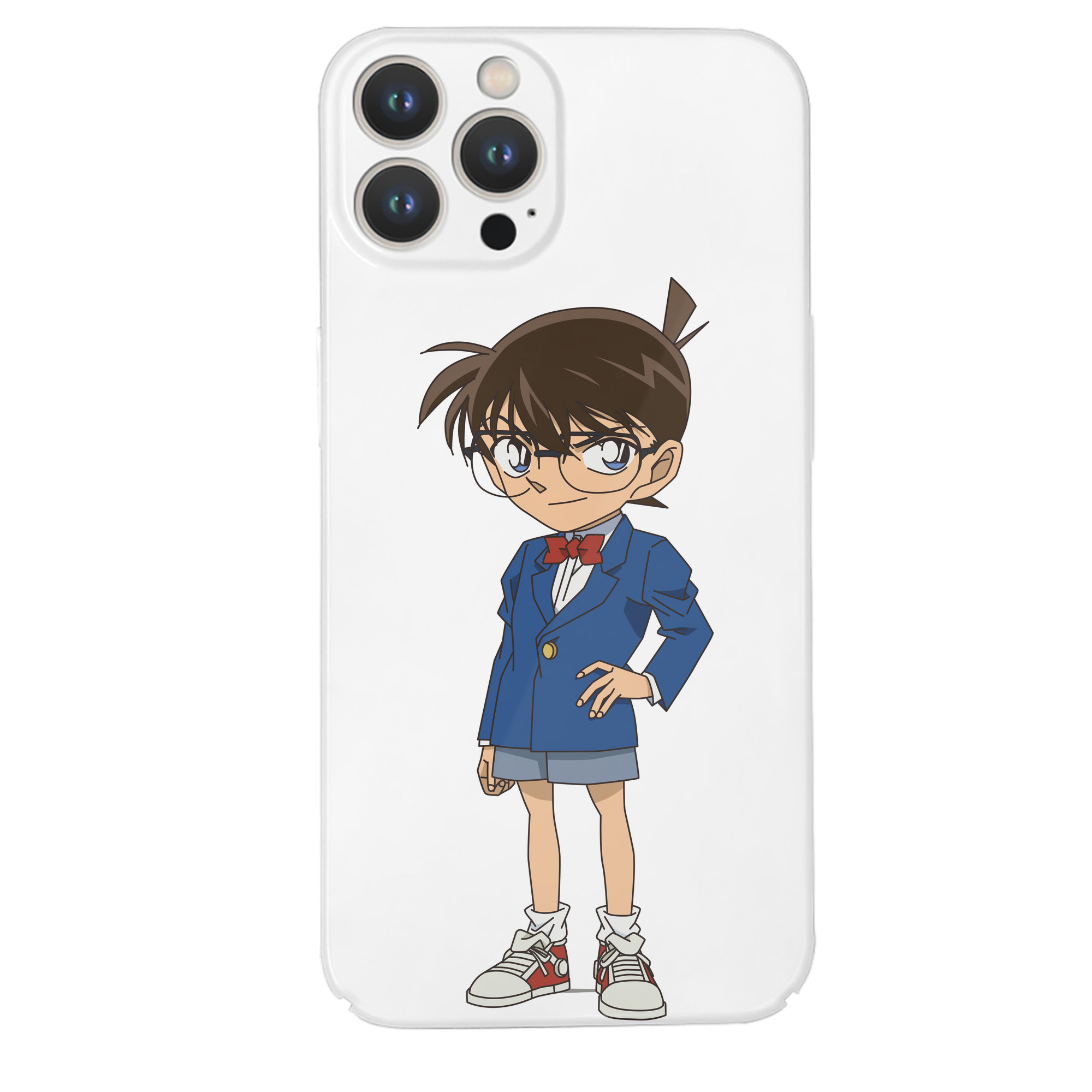 （画像用） 名探偵コナン 江戸川 コナン Detective Conan Conan Edogawa 【iPhone 14シリーズ対応】ハードケース